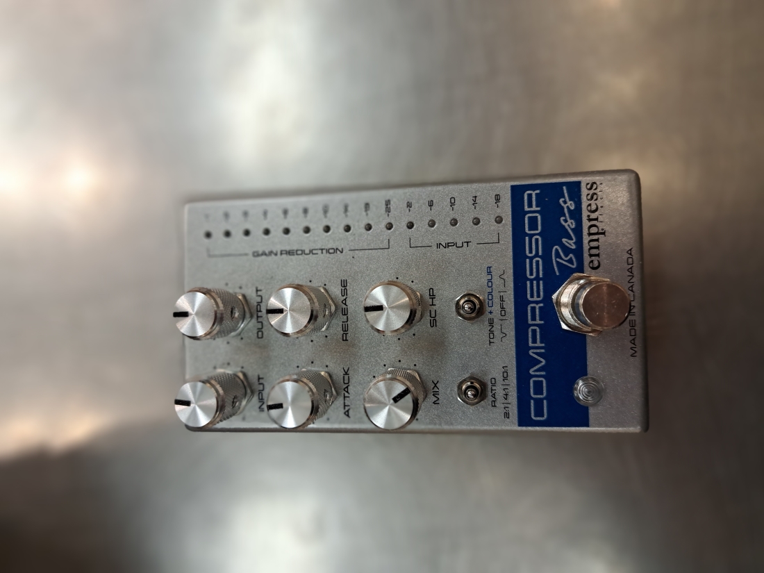 Empress Effects Bass Compressor Silver